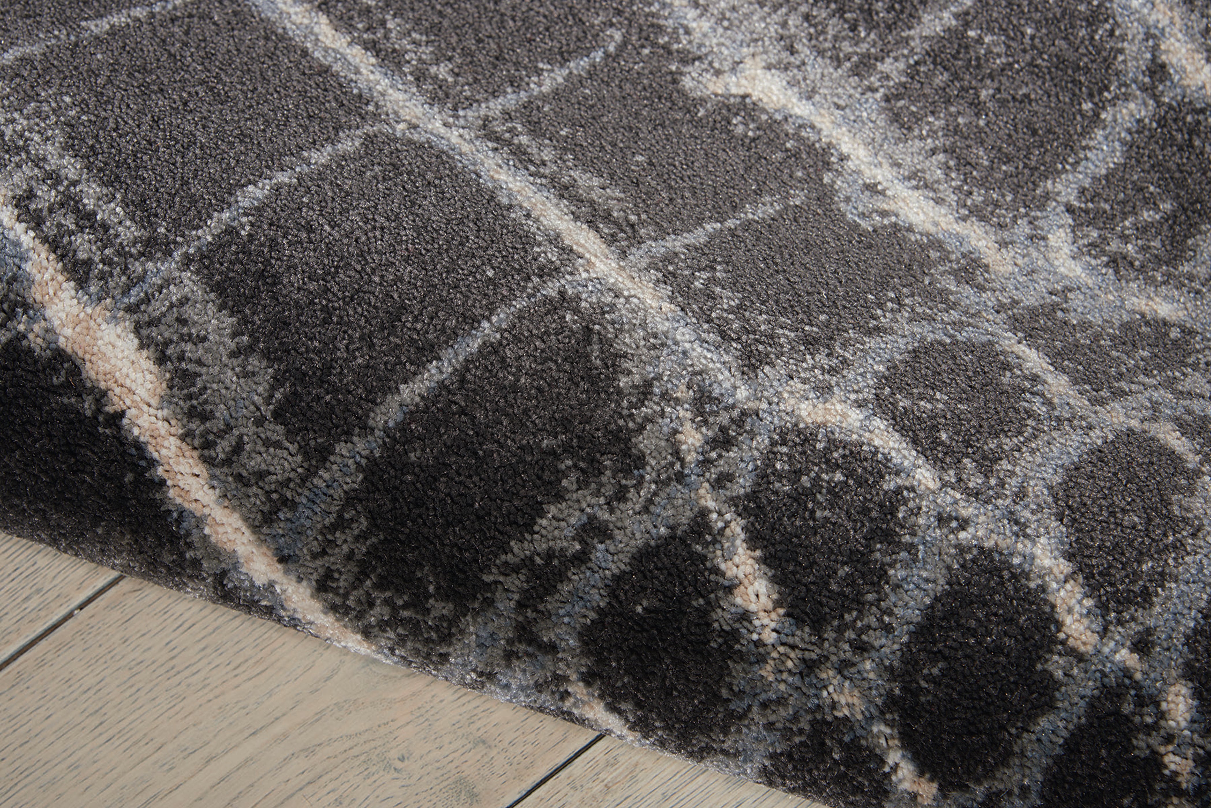 Nourison Maxell MAE09 Charcoal Rug